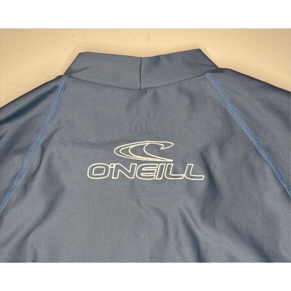 O’Neill Long Sleeve Shirt UV Protection Blue Size XXL 2XL Stretch - Picture 4 of 6